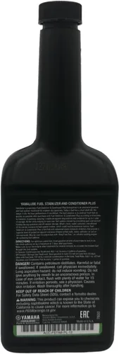 Miniatura 5 de CYCLEMAX Paquete de cuatro para estabilizador y acondicionador de combustible Yamaha Yamalube Plus ACC-FSTAB-PL-12 contiene cuatro botellas de 12