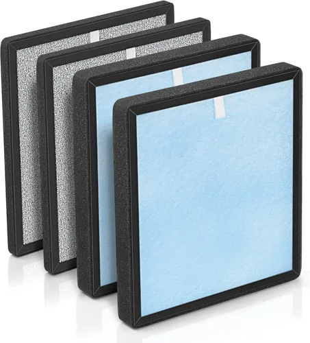 [2 juegos] Kit de repuesto de filtros HJ-H23 compatible con filtro Hejiko Air P urifeir de repuesto HJ-H23, limpiador de aire para el hogar incluye