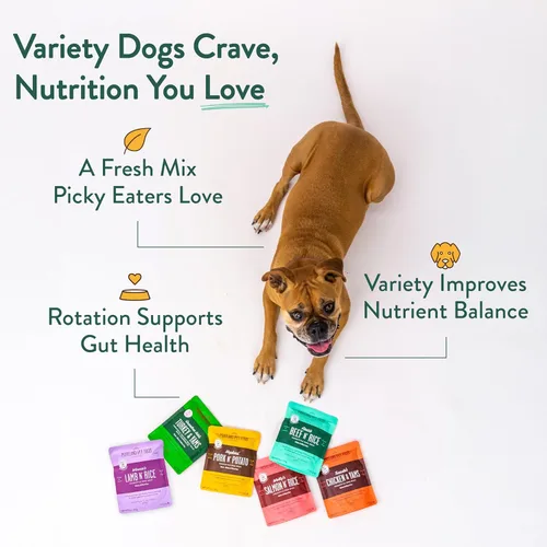 Miniatura 8 de Portland Pet Food Company Bolsas de comida fresca para perros, mezcla de grado humano y comidas húmedas para mascotas, cachorros y perros mayores