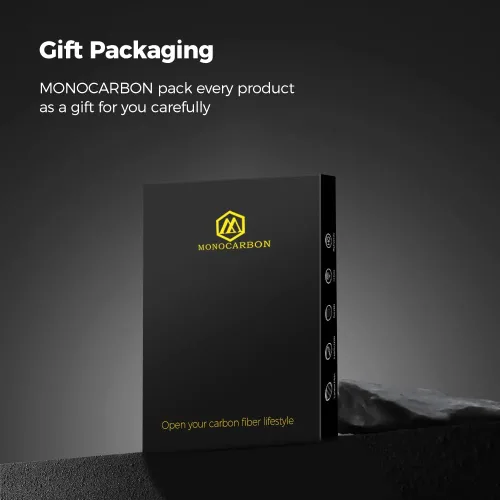 Miniatura 9 de MONOCARBON Clip de dinero de fibra de carbono para dinero en efectivo y tarjetas de crédito clip de dinero minimalista para hombres clips de dinero