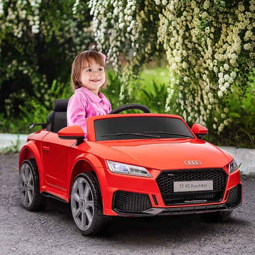 Miniatura 2 de Aosom 6V Audi TT RS Automóvil deportivo eléctrico para niños Ride On Toy One Seat con control remoto., Rojo