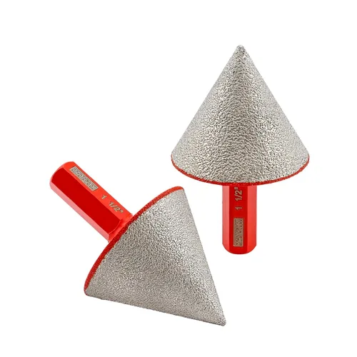 Miniatura 25 de DT-DIATOOL Broca biseladora de diamante de 3 pulgadas para azulejos, granito, mármol, agujeros existentes, ampliación, pulido, modelado, agujeros