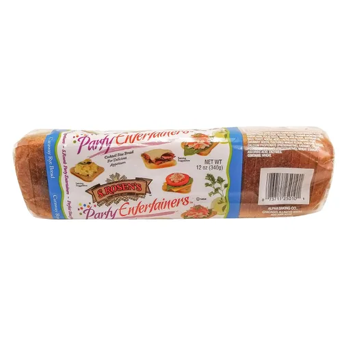 Miniatura 3 de S. Rosens Pan de Centeno para Cóctel - Alcaravea (Caja de 4 Hogazas)