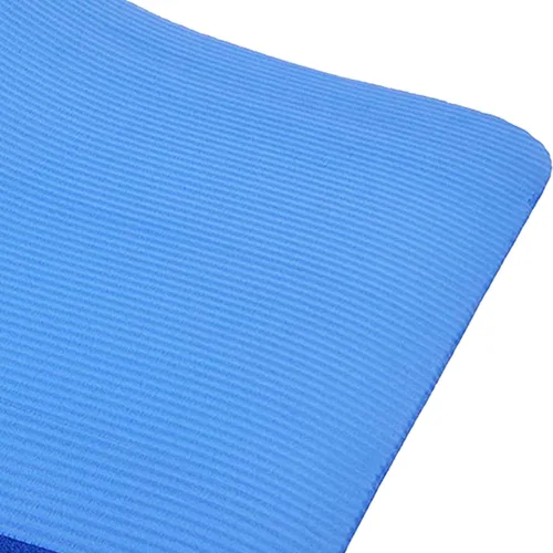 Miniatura 9 de BalanceFrom Yoga Mat, 1-Inch Extra Thick High Density Exercise Mat, Anti-Tear Exercise Yoga Mat with Carrying Strap, Suitable for Various Yoga Azul