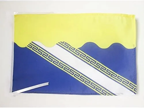 Miniatura 1178 de Bandera de México AZ FLAG, 45.7 x 30.5 cm, con cordones - Pequeñas banderas mexicanas de 30 x 45 cm - Bandera de 45.7 x 30.5 cm