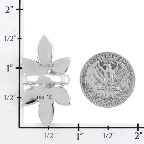 Miniatura 4 de Anillo turquesa de plata esterlina 925 piedras preciosas auténticas tamaño 6 a 11