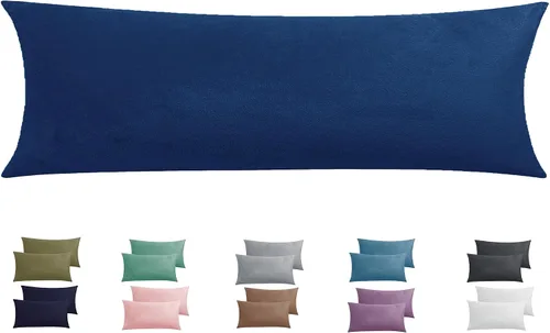 Miniatura 19 de Paquete de 2 fundas de almohada King de terciopelo con cremallera, súper suaves y acogedoras, fundas de almohada de franela difusa de lujo con Gris