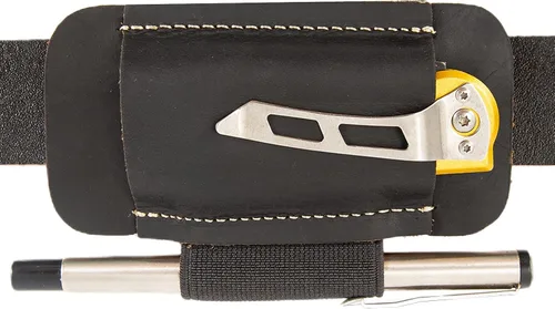 Miniatura 10 de Funda de cuchillo, funda de cuchillo con hebilla de cinturón, fundas de cuchillo de cuero para cinturón, funda de cuchillo plegable de bolsillo EDC