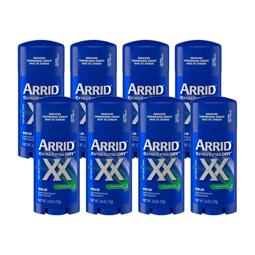 Miniatura 9 de Arrid XX Extra Extra Dry Desodorante Antitranspirante Sólido, sin perfume, 2.6 oz.