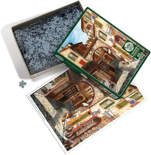 Miniatura 2 de Cobble Hill - Rompecabezas de 1000 piezas, cerámica, póster de muestra incluido