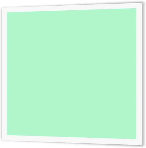 3dRose ht_159858_2 - Transferencia de calor para planchar, 6 x 6 pulgadas, color verde menta claro, color liso, color liso, color verde menta claro