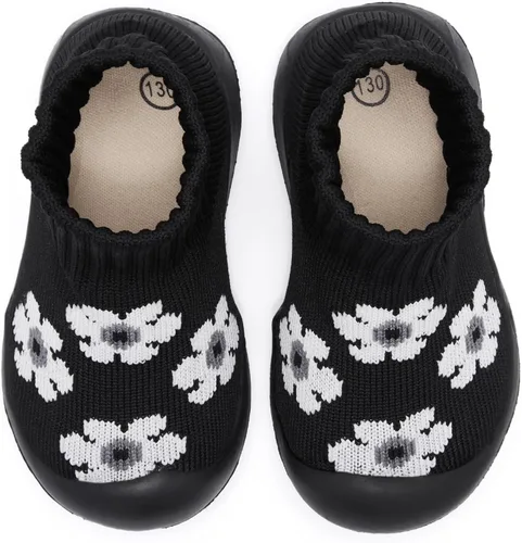 Miniatura 5 de MORENDL Calcetines de bebé, zapatos antideslizantes para primeros pasos para niños y niñas
