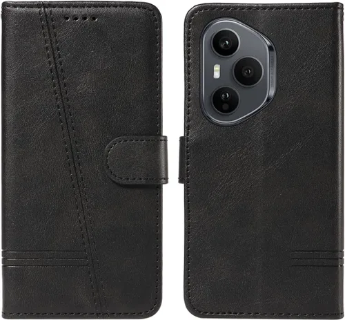 Miniatura 102 de Funda con tapa para Huawei Nova Lite 3, protección de 360 grados, a prueba de golpes, de piel sintética, con función atril y 3 ranuras