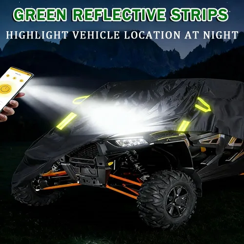Miniatura 4 de UTV Cover for CFMoto UForce 800 2014-2020, Heavy Duty All Weather Side by Side SXS Storage Cover Outdoor Rain Sun Dust Protection with Straps