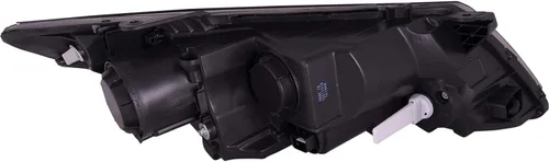 Miniatura 2 de PERDE Faros delanteros compatibles con faros delanteros de bombilla halógena Kia Optima 2011-2013, carcasa negra con lente de rendimiento