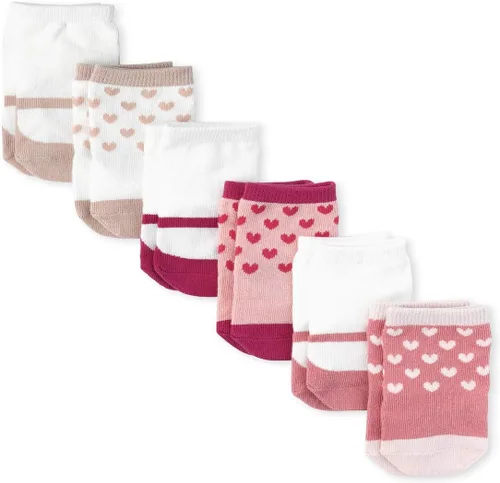 The Children's Place Baby Girls' and Newborn Socks Variety Pack