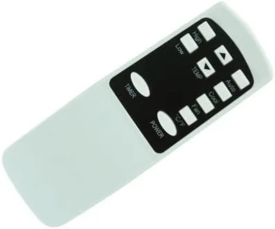 Mando a distancia para Insignia R-NS-AC8PWH NS-AC8PWH8 NS-AC8PWH9 NS-AC8PWH9-C Aire acondicionado portátil para ventana de habitación