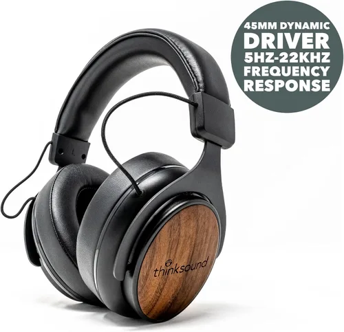 Miniatura 3 de thinksound ov21 - Auriculares con cable – Monitor de estudio profesional con micrófono de grado profesional, aclamado por la crítica, con cable