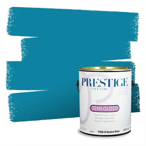 Miniatura 252 de Pintura Exterior + imprimación PRESTIGE, todo-en-uno, 1 galón, acabado mate, color comparable al Valspar* Royal Gray* VS151-Gris real