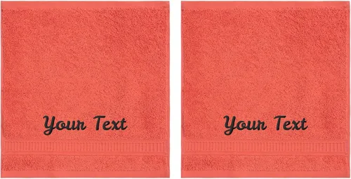 Miniatura 47 de Toallas de baño personalizadas para baño, hotel, spa, piscina, dormitorio universitario, súper suaves, altamente absorbentes, algodón turco Blanco