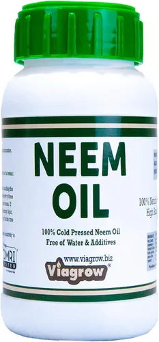 Viagrow® Extracto orgánico de semillas de aceite de neem prensado en frío, protección natural de plantas (paquete de 1) / Un producto de The Harvest