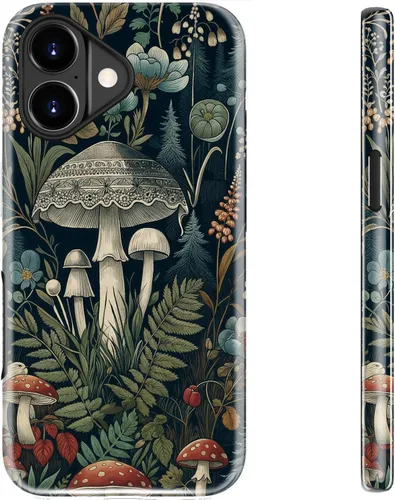 Miniatura 31 de bemal Funda para iPhone 12 Mini, estética, vintage, floreciente, peonía, concha, femenina, compatible con MagSafe, moderna, única, moderna, moderna