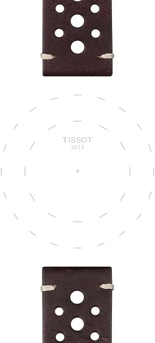Miniatura 3 de Tissot T852046777 0.866 in Lug Correa de cuero marrón, Marrón, Moderno