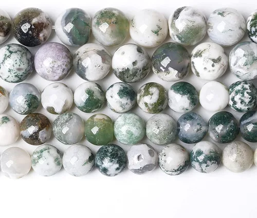 Miniatura 115 de 100 cuentas redondas sueltas de hematita negra de grado AAA para hacer joyas y pulseras