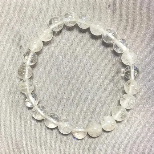 Miniatura 110 de Gem Avenue Handmade Round Bead Stretch Bracelet Unisex Natural Stone Beaded Jewelry for Men & Women, Elastic Wristband for Daily Wear