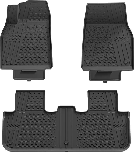 Miniatura 18 de 3W – Tapetes y revestimiento para maletero compatibles con Tesla Model S 2021-2026, tapetes TPE para todo tipo de clima con ajuste personalizado