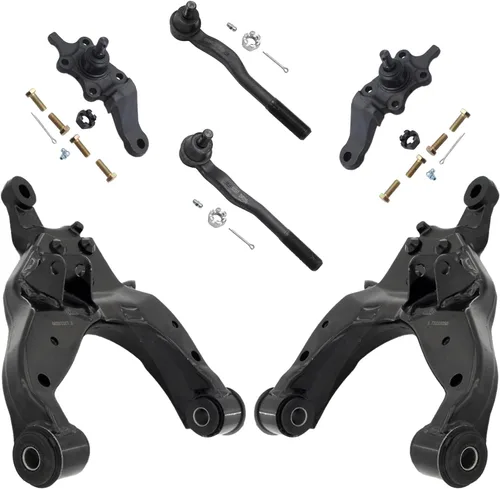 Miniatura 89 de Detroit Axle - Kit de extremo delantero para Chrysler 300 Dodge Charger Challenger 2011-2023, 2 brazos de control inferiores traseros 2 varillas
