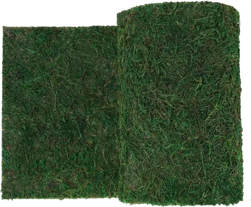 Miniatura 4 de Rollo de musgo verde para hadas, jardines, bodas, otras artes y manualidades (15.3x130cm (6" W x 51" L))