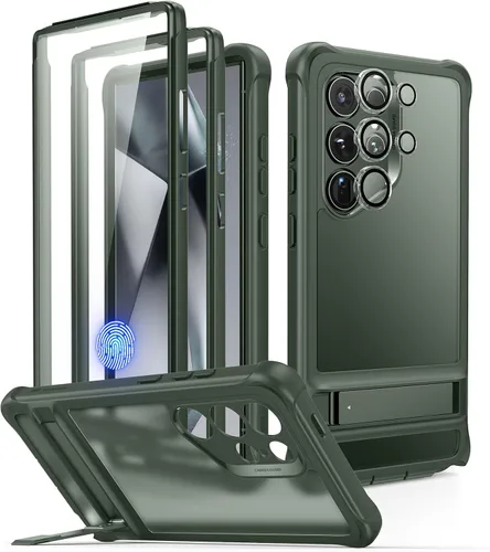 Miniatura 7 de ESR Funda para Samsung Galaxy S24 Ultra Serie Armor, Protección Completa del Cuerpo Cubierta Frontal con Protector de Pantalla y Marco Frontal Extra