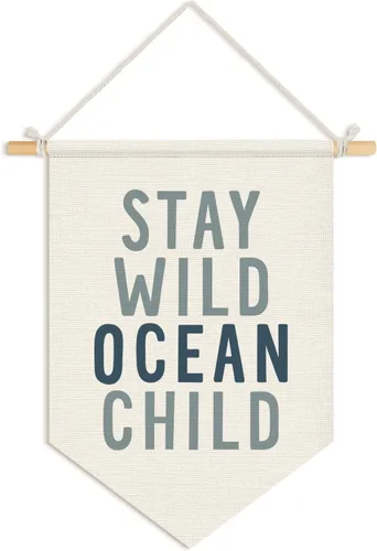 Miniatura 19 de Wheatwin Decoración de pared de afirmaciones positivas, decoración de guardería para niñas, estampado floral pastel para colgar en la pared, bandera
