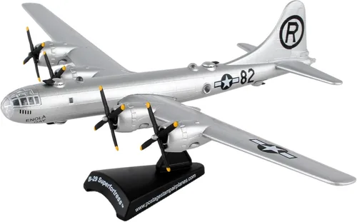 Miniatura 11 de Daron Worldwide Trading B-29 Superfortress Enola Gay Vehículo (escala 1:200), Blanco