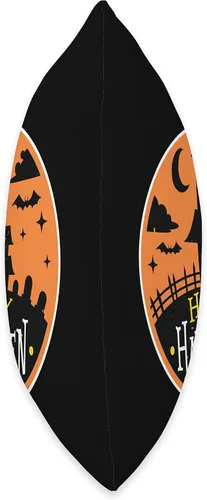 Miniatura 2 de Smarty Pants Designs Happy Halloween Haunted House - Almohada de 16.0 x 16.0 in, multicolor