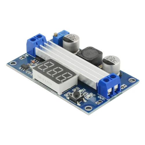 Miniatura 3 de Módulo regulador de refuerzo ajustable de alta potencia DC-DC Entrada 3.0 ~ 35V a salida 3.5 ~ 35 V 100 W con pantalla digital Voltímetro Voltaje