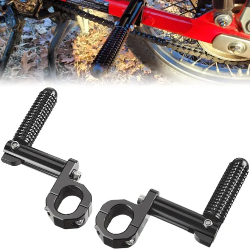 KEMIMOTO Estribos para pasajeros traseros Compatibles con CT125 Trail 125 Hunter Cub 2021 2022 2023 2024, estribos plegables para motocicleta