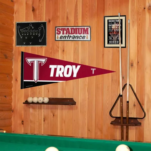 Miniatura 2 de Troy University Pennant - Fieltro de tamaño completo