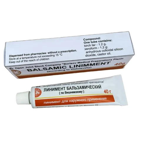 Miniatura 4 de Linimento balsámico (ungüento Vishnevsky) (5.64 oz, (4 tubos de 1.41 oz))