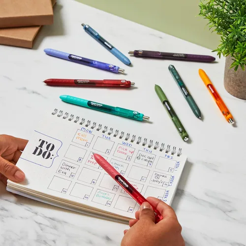 Miniatura 7 de Paper Mate Bolígrafos de gel coloridos - Bolígrafos de gel InkJoy de punta media (0.7 mm). Perfectos para escritura y bocetos de colores vibrantes
