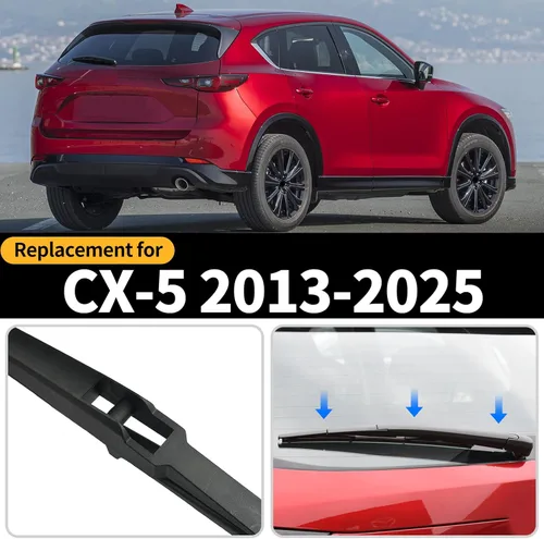 Miniatura 2 de Repuesto para limpiaparabrisas trasero Mazda CX-5 CX5 2013-2025, conjunto de brazo de limpiaparabrisas trasero - Estilo OEM de fábrica