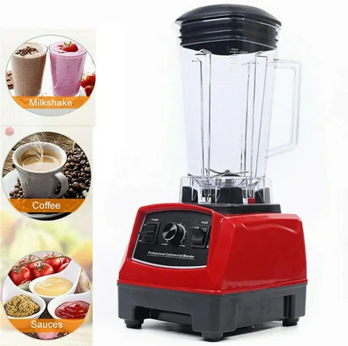 Miniatura 3 de Licuadora profesional, 2L 1500 W Licuadora comercial para encimera batidora, licuadora de alta velocidad para batidos, hielo y frutas congeladas