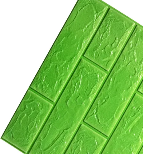 Miniatura 8 de ECYC Ltd Paneles de pared de espuma de ladrillo 3D de 13.78 x 30.31 x 0.18 pulgadas, paneles de papel tapiz de espuma autoadhesivos, calcomanías