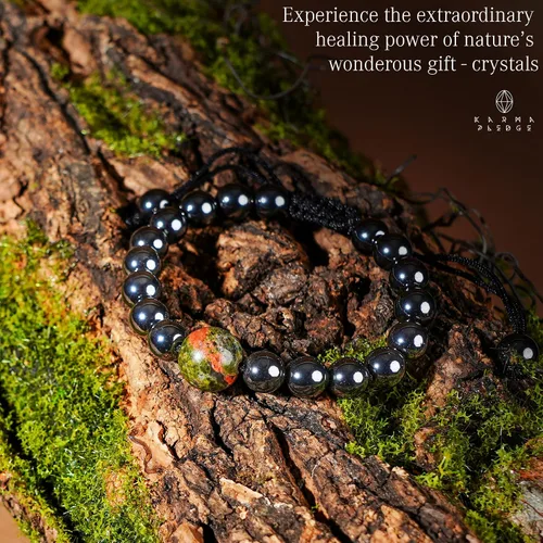 Miniatura 39 de Pulseras de cristal curativo para mujeres y hombres, espiritual, energía positiva y equilibrio, pulseras de cuentas de cristal natural hechas a mano