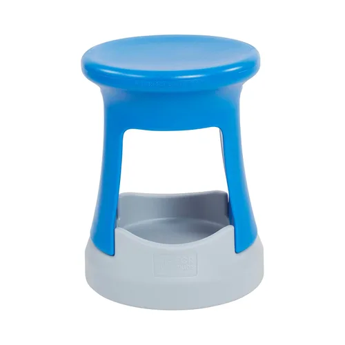 Miniatura 19 de ECR4Kids Taburete tambaleante de almacenamiento activo, altura del asiento de 18 pulgadas, muebles para niños, color negro
