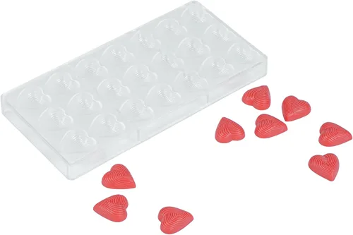 Miniatura 33 de Restaurantware Pastry Tek - Moldes de postre de 10.8 x 5.3 pulgadas, 10 moldes de cilindro rígido para chocolate, 24 cavidades, aptos