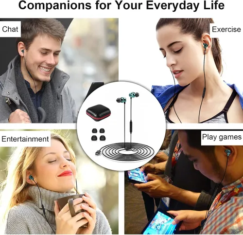 Miniatura 7 de Auriculares USB C con cable para Samsung S26 Ultra S25 FE S23 A17 A16 A36 A37 A57 con aislamiento de ruido intrauditivo tipo C con micrófono