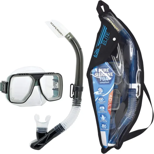 Miniatura 7 de TUSA Sport Combo de máscara y esnórquel para adultos Humo