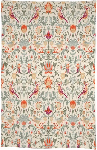 Miniatura 81 de Mantel Floral Retro de Pájaros, Diseño Original Bohemio William Morris Estampado Cubierta de Mesa para Hogar Picnic Fiesta Comedor Cocina William
